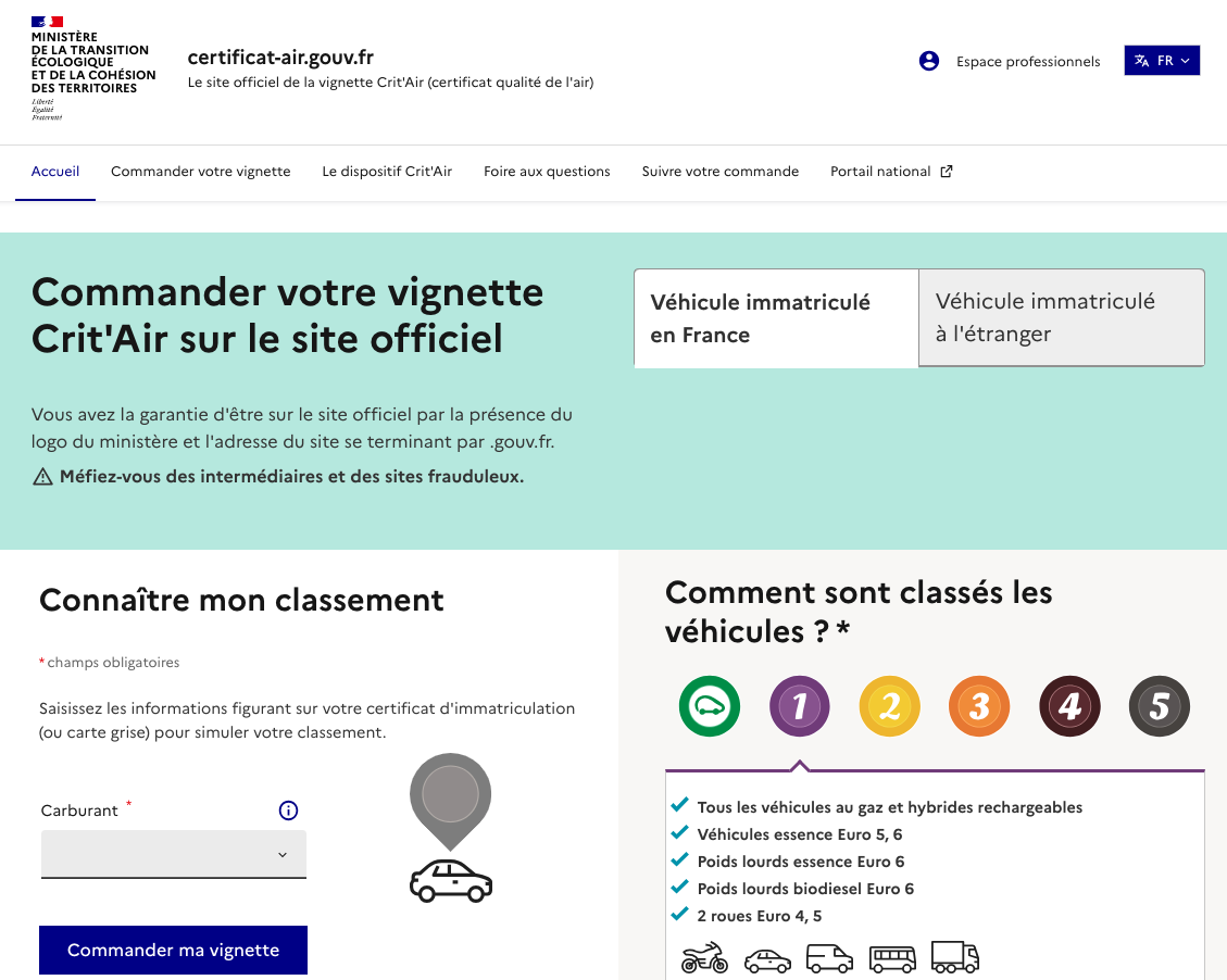 La vignette Crit’Air, comment ça marche ? - Actualités de digiSchool