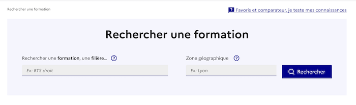 moteur recherche parcoursup