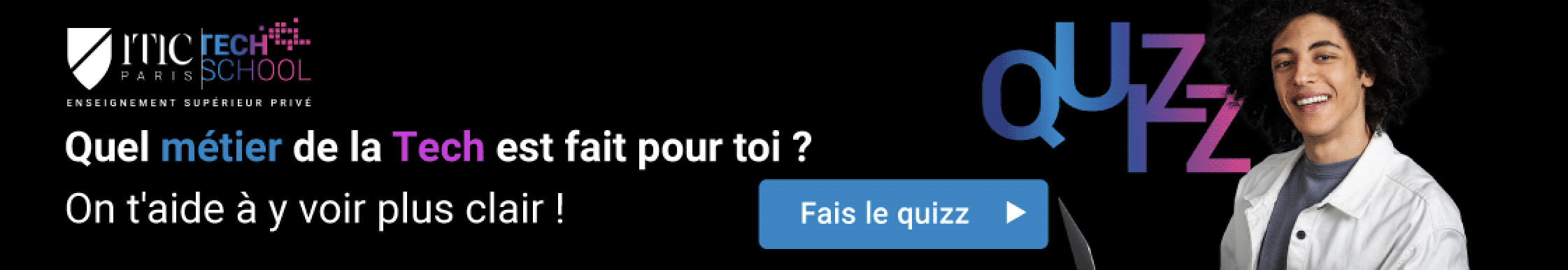 quiz itic métiers de la tech