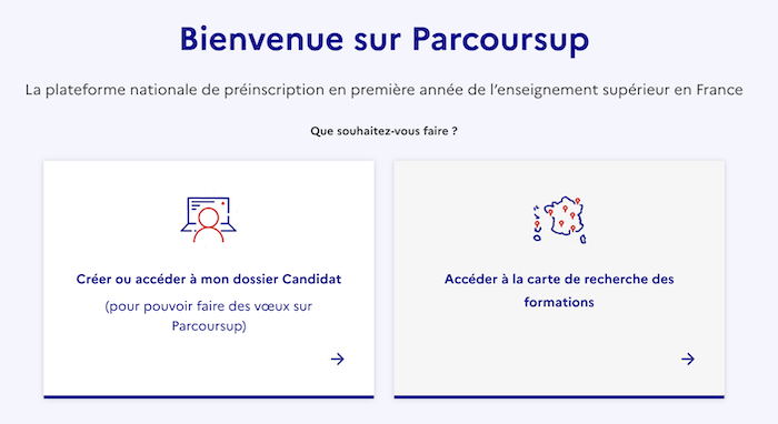 connexion parcoursup